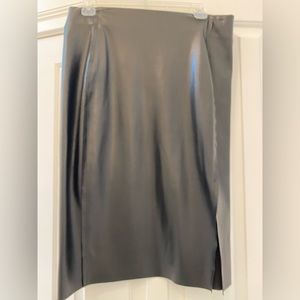 NWT! LOFT Faux Leather Pencil Skirt